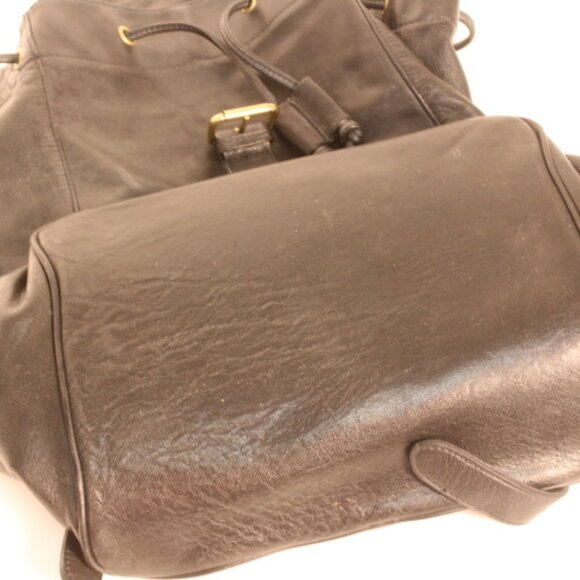 Vintage Virginia Slims Leather Backpack - Picture 9 of 16
